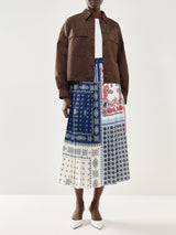 Vivetta Nylon Shirt Jacket Chocolate