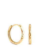 Molten Texture Hoops