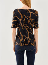 Judy Mid Sleeve T Shirt