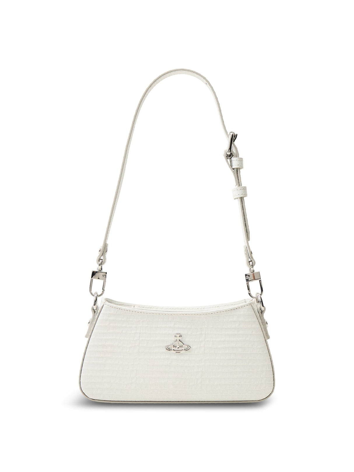 Tasha Mini Croc Embossed Shoulder Phone Bag