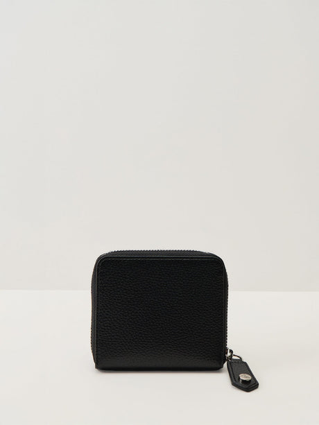 Medium Zip Wallet Black