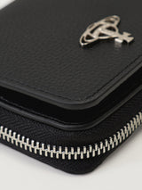 Medium Zip Wallet Black