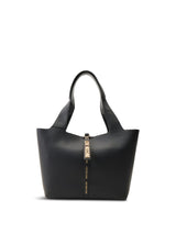 Zipped Up Shoulder Tote