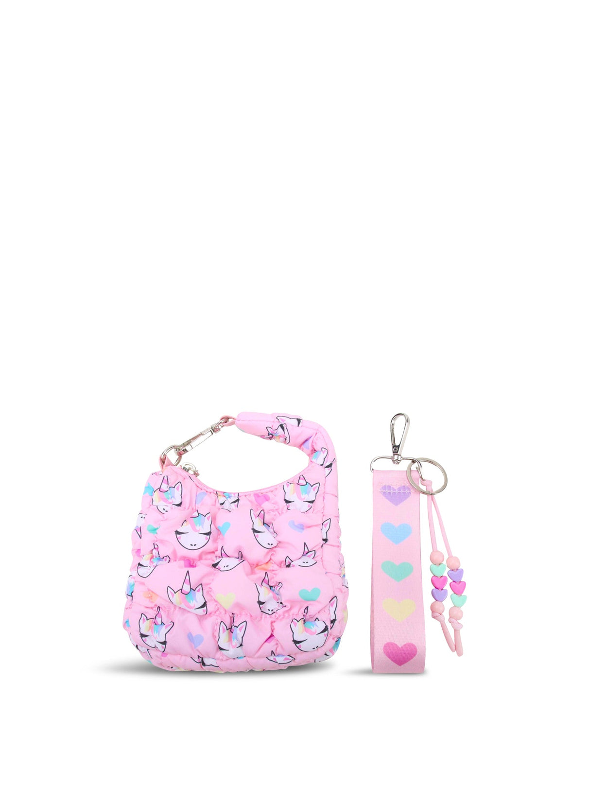 Quilted Mini Hobo Keychain Set