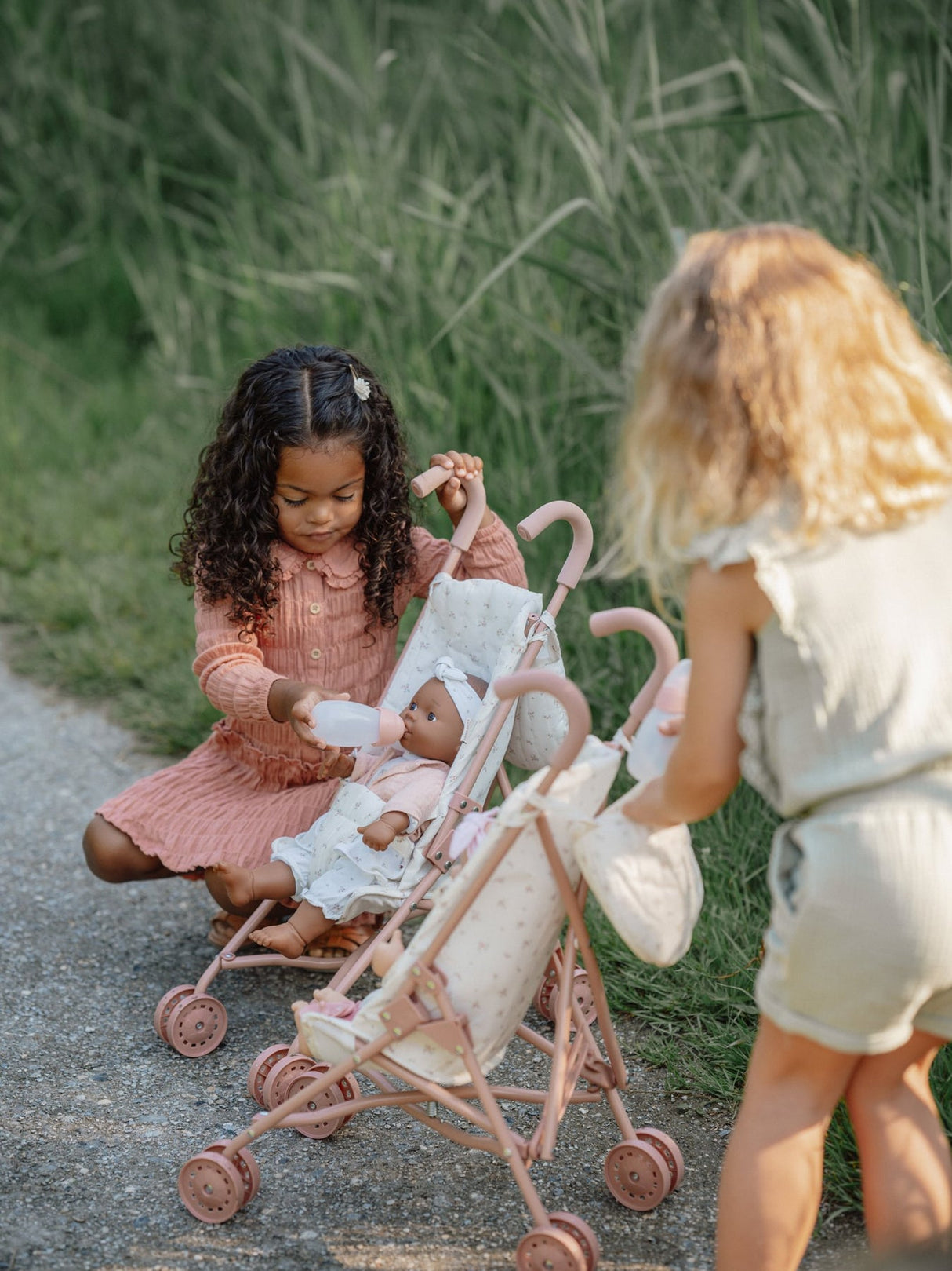 Metal Doll Stroller
