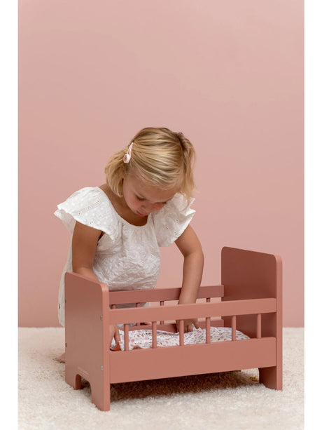 Wooden Doll Cot