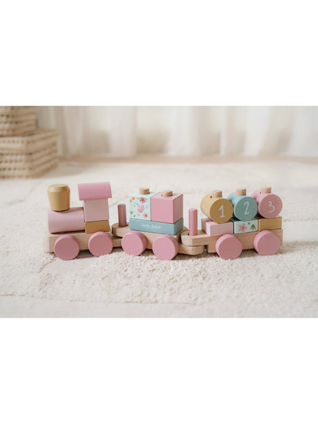 Wooden Stacking Train