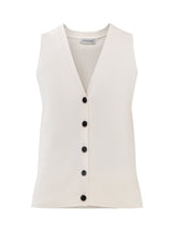 Lawrence Vest  Ivory