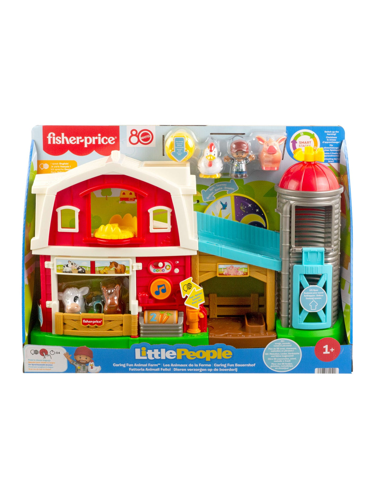 Little People Caring Fun Animals Farm Playset