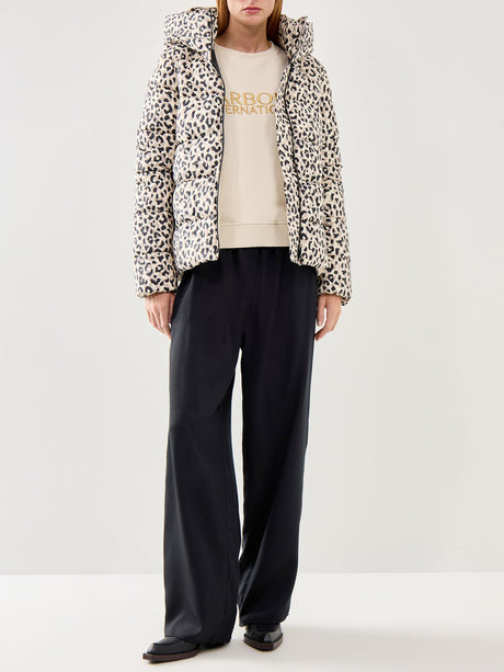 Printed Olivios Puffer Jacket