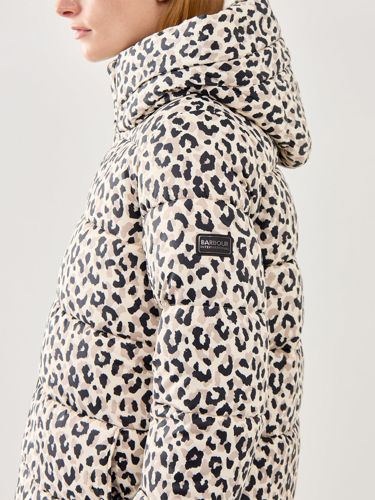 Printed Olivios Puffer Jacket