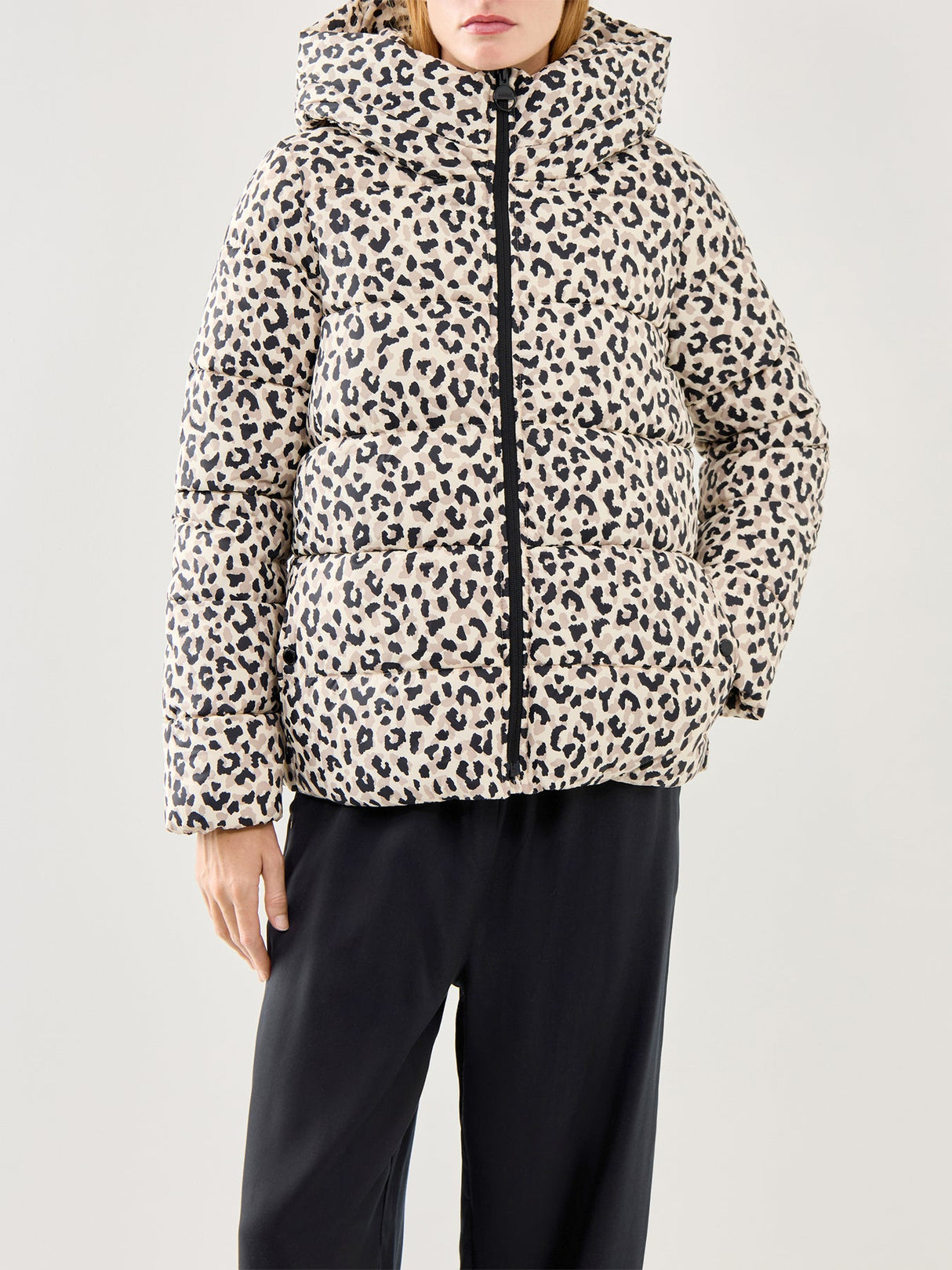 Printed Olivios Puffer Jacket