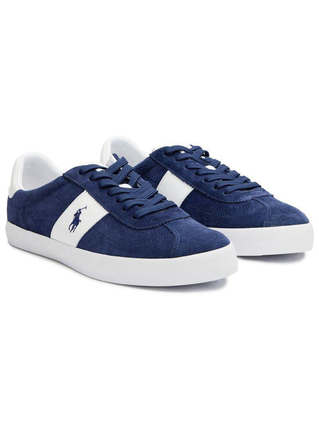 RALPH LAUREN Court Vulc Suede Trainers