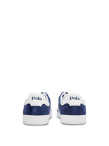 RALPH LAUREN Court Vulc Suede Trainers