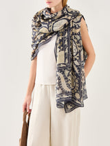 Susani Charcoal Scarf