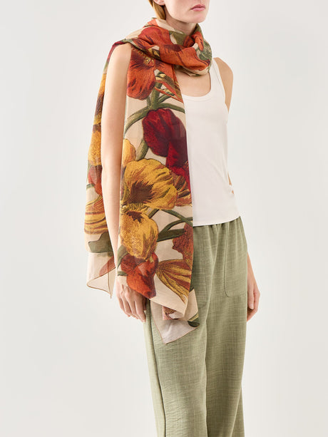 Nasturtium Fawn Scarf