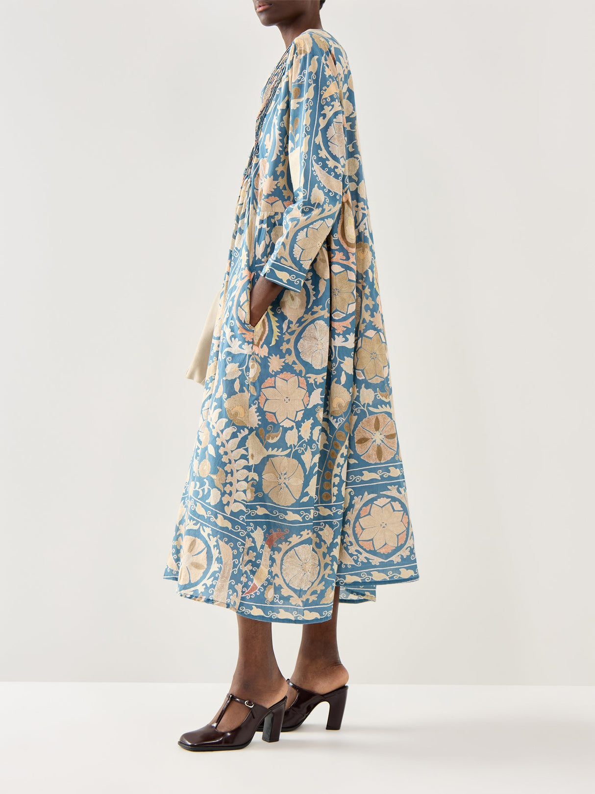 Pinch Pleat Dress