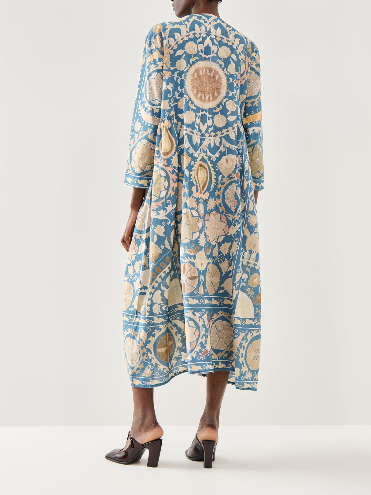 Pinch Pleat Dress