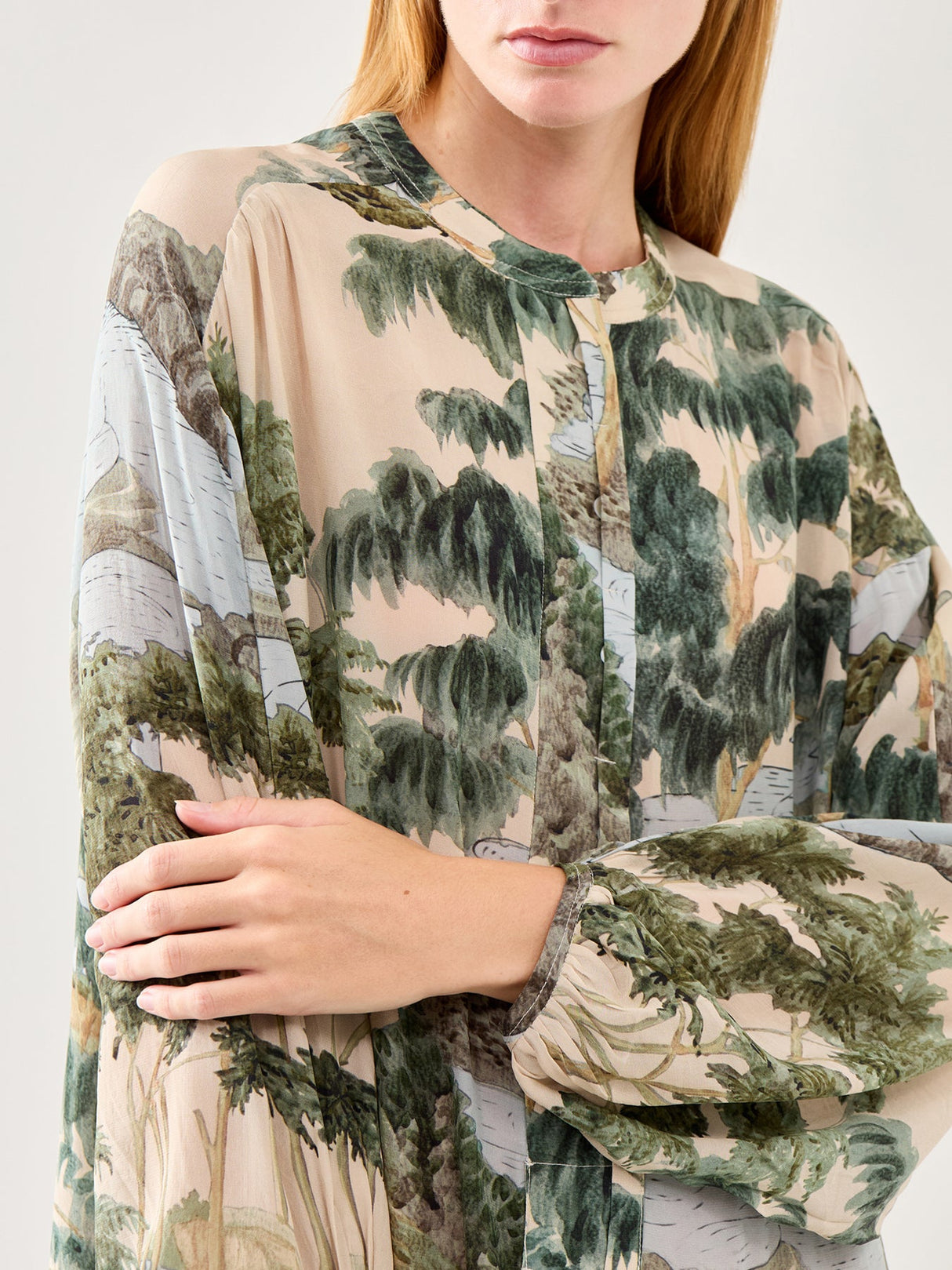 Rivers and Trees Crepe Darcy Dress