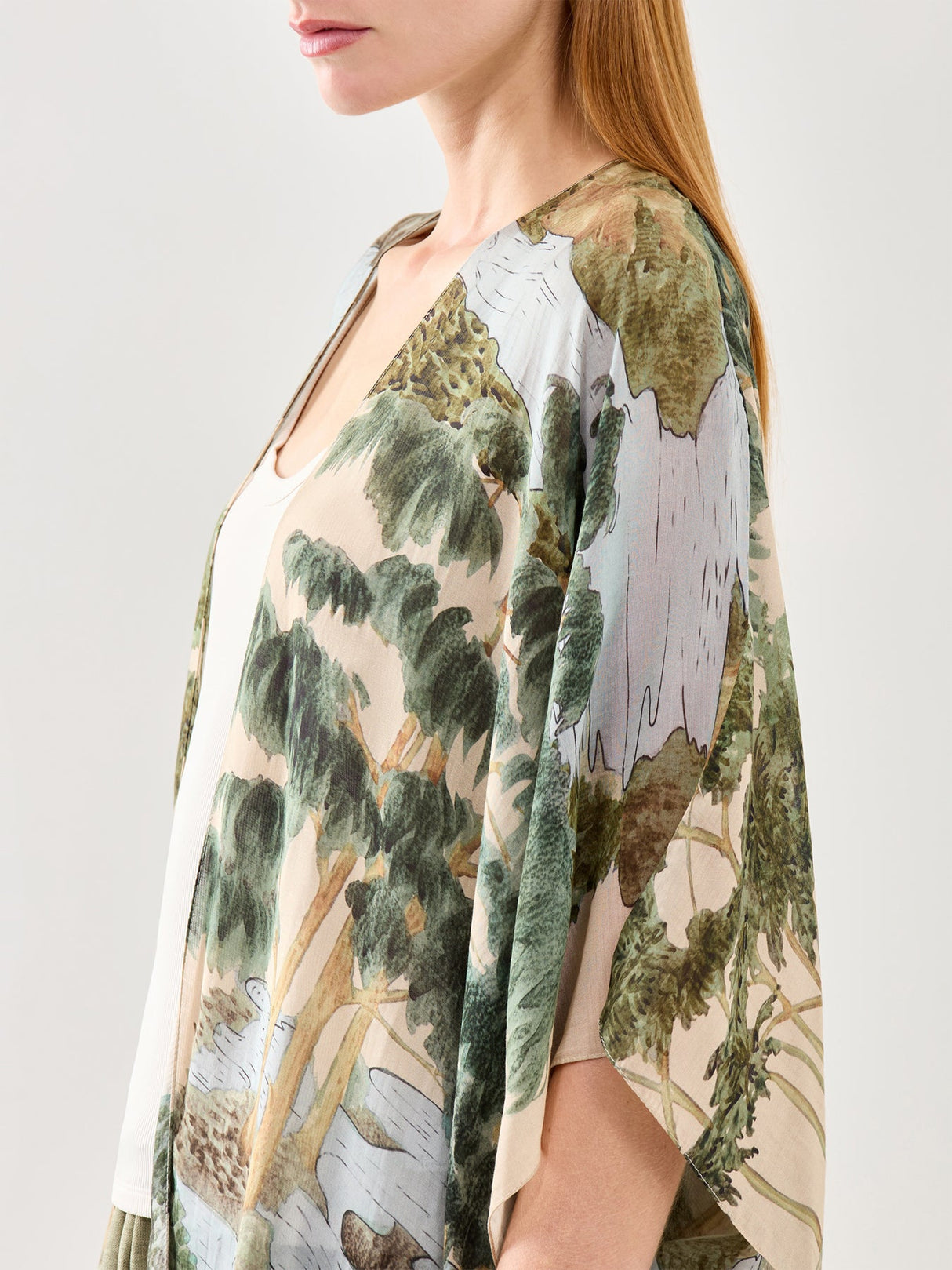 Rivers and Trees Natural Throw