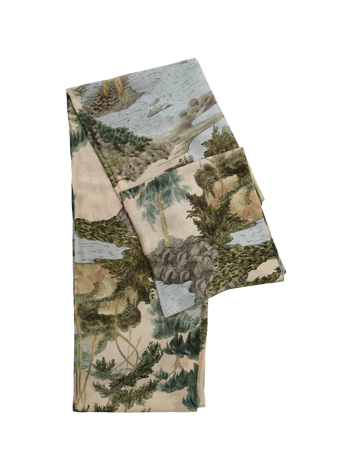 Rivers & Trees Natural Scarf