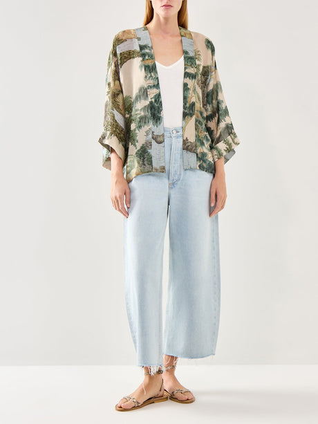 Rivers and Trees Short Kimono