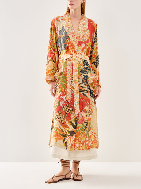 Fans Scarlet Gown