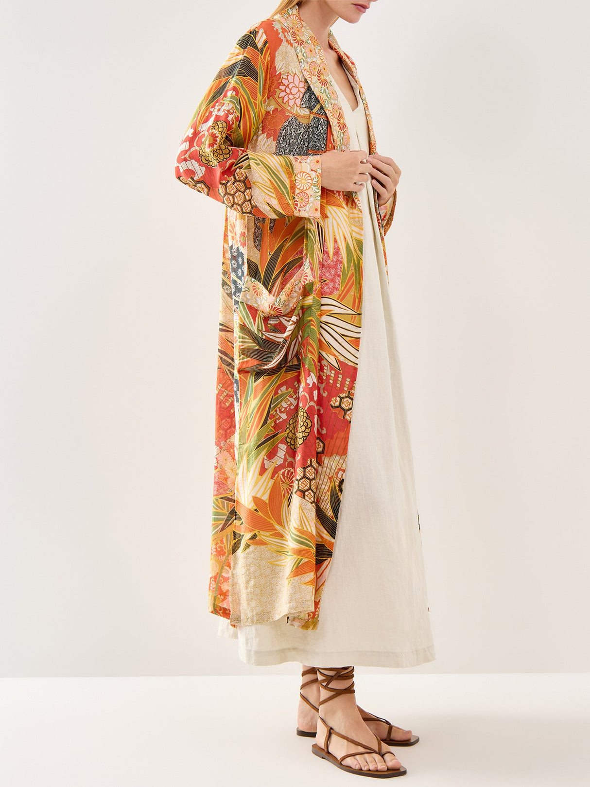 Fans Scarlet Gown