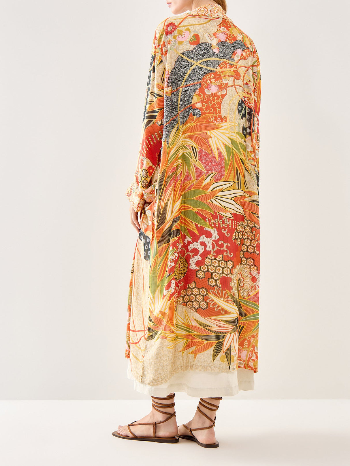 Fans Scarlet Gown