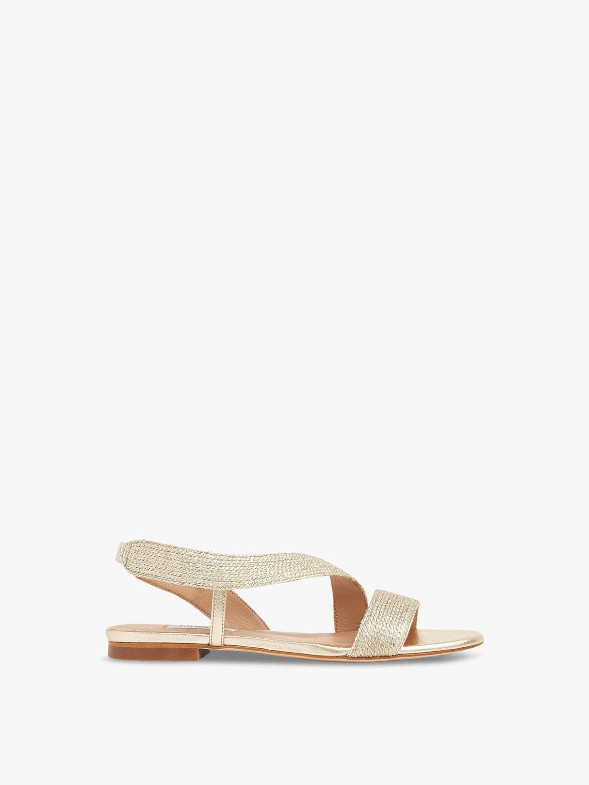 Metallic Rachel Flat Sandals