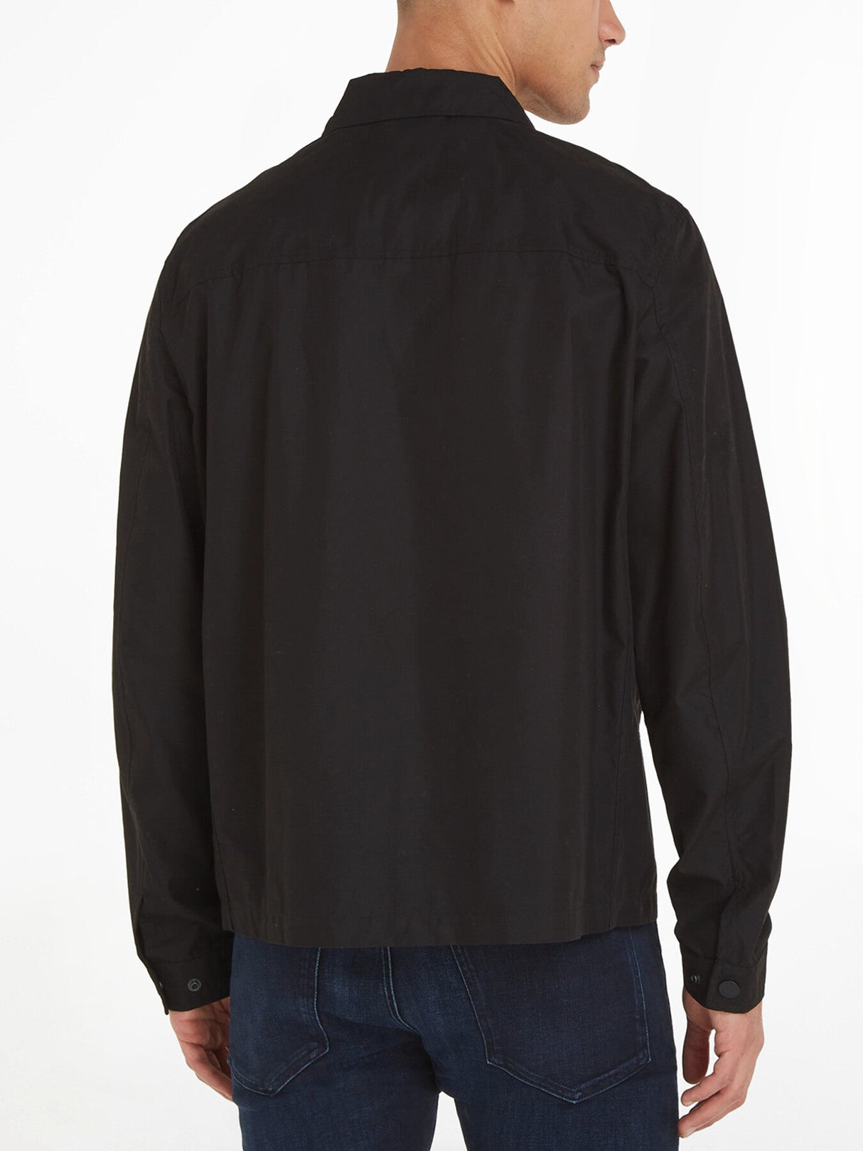 Zip Up Shirt Jacket