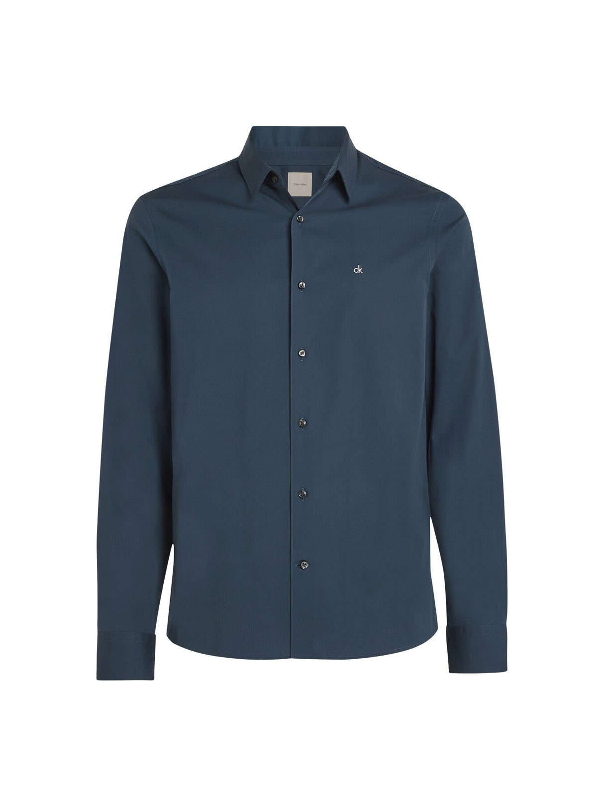 Slim Poplin Stretch Shirt