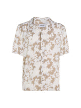 Floral Print Cuban Collar Shirt
