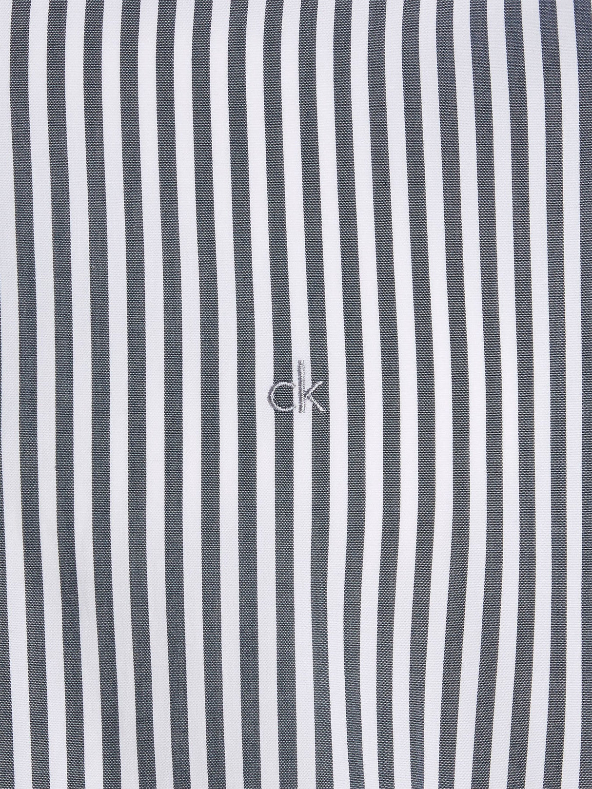 Poplin Stretch Striped Shirt