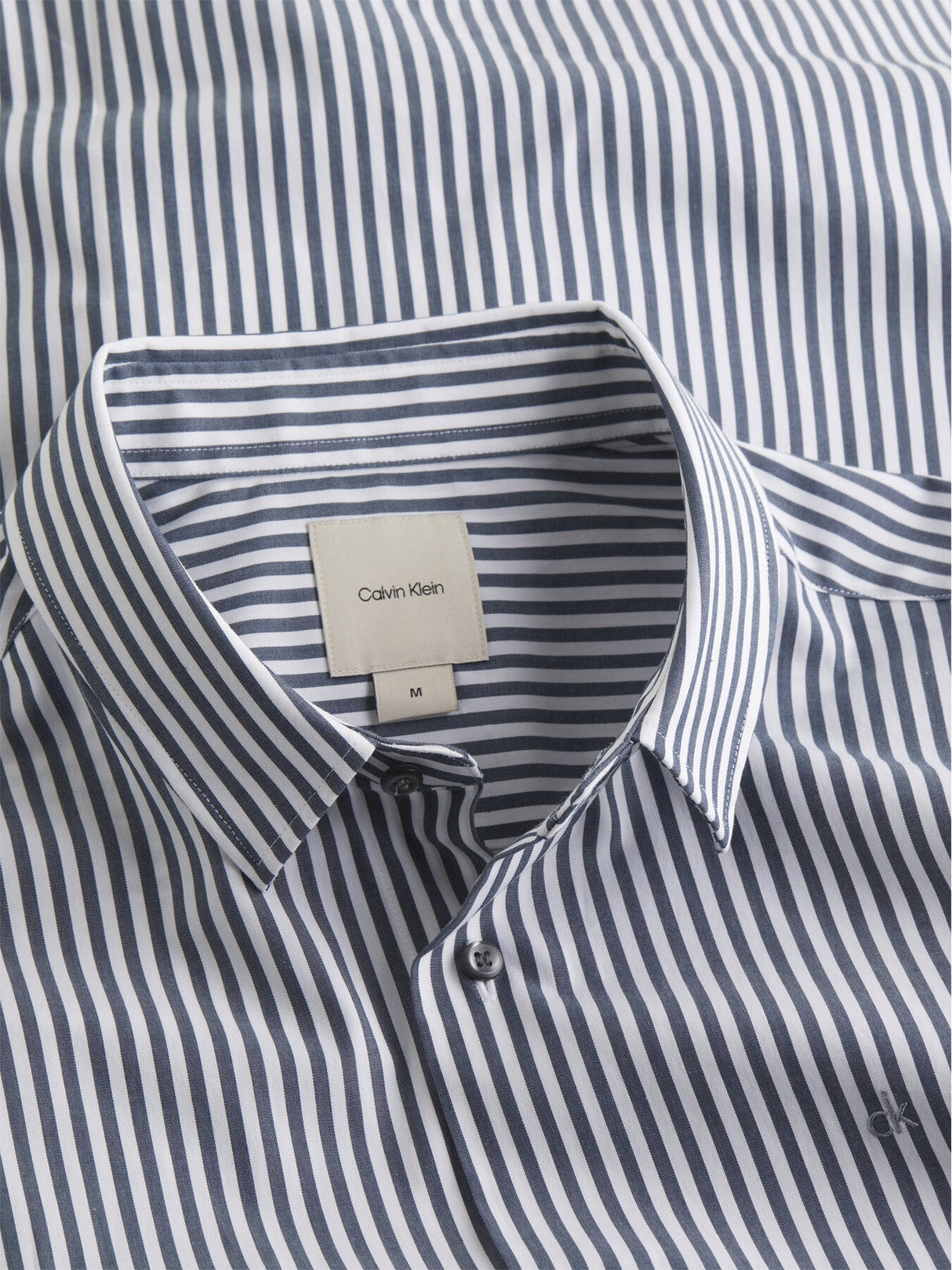 Poplin Stretch Striped Shirt