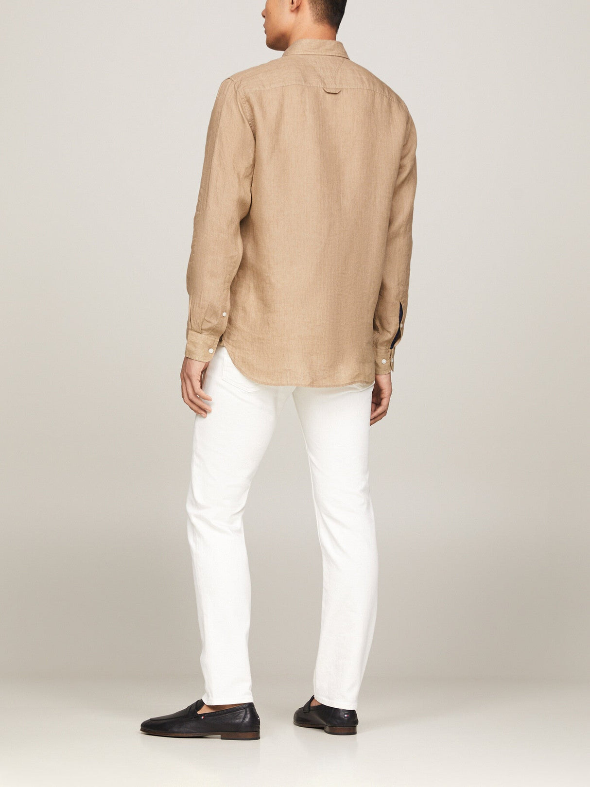 Pigment Dyed Linen Regular Fit Shirt