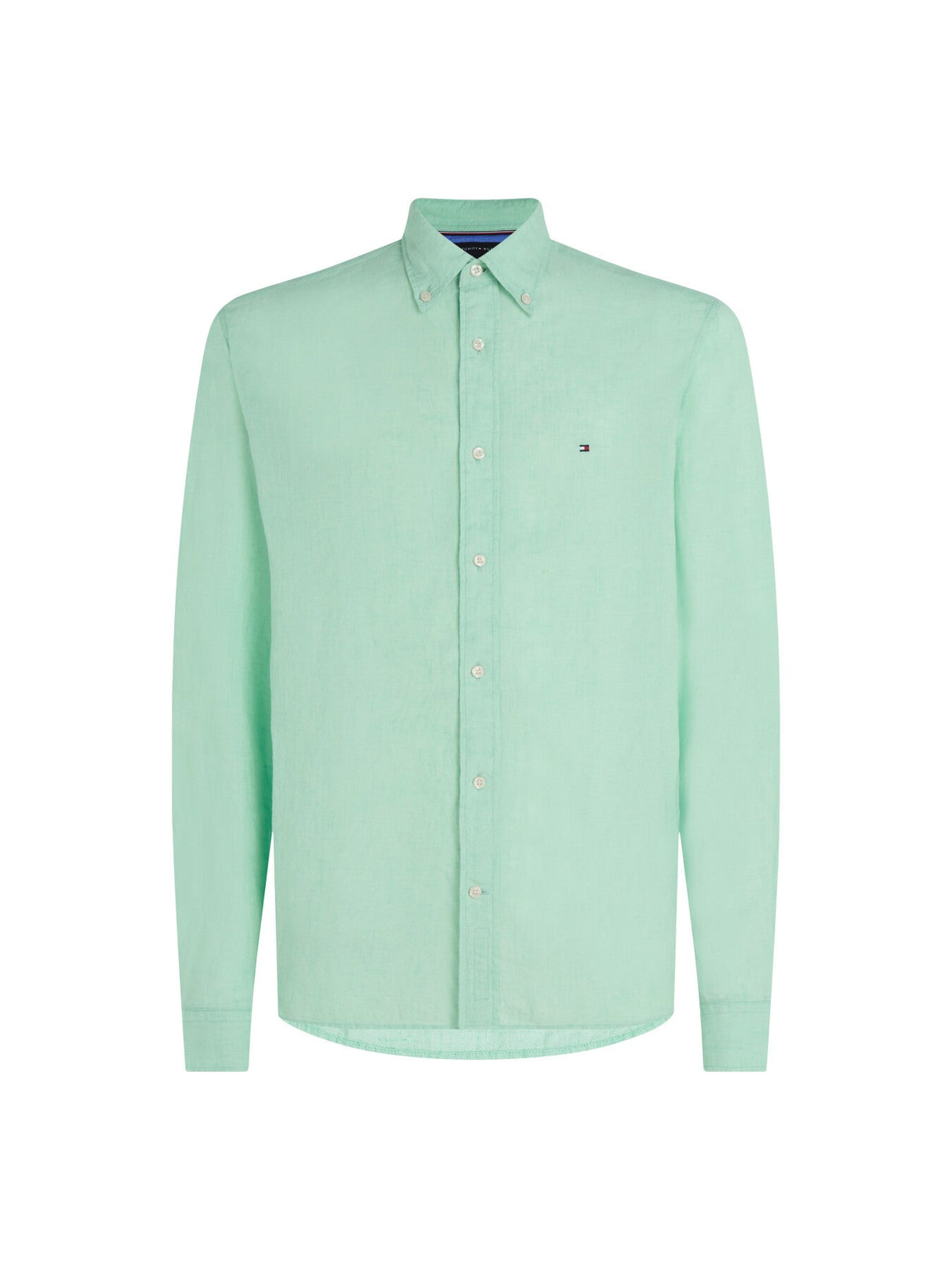 Pigment Dyed Linen Regular Fit Shirt