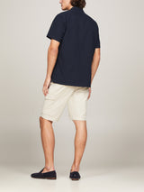 Seersucker Regular Fit Short Sleeve Shirt