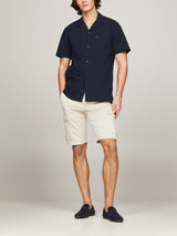 Seersucker Regular Fit Short Sleeve Shirt
