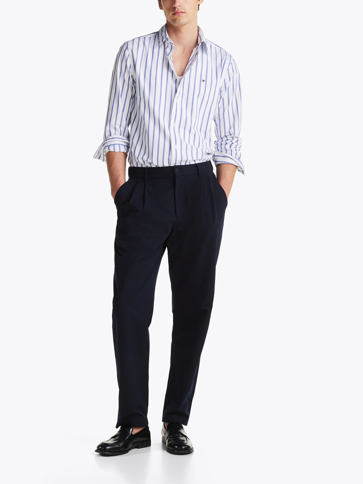 Regular Fit Flex Cotton Poplin Naut